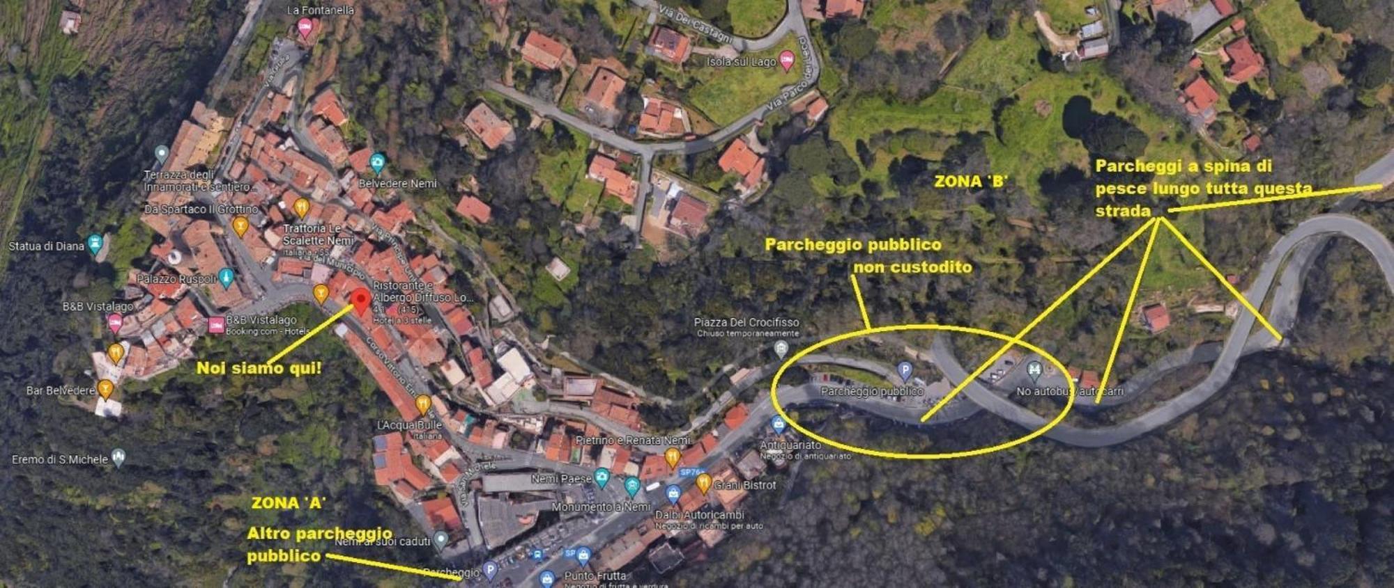 Albergo Diffuso Locanda Specchio Di Diana Nemi Luaran gambar